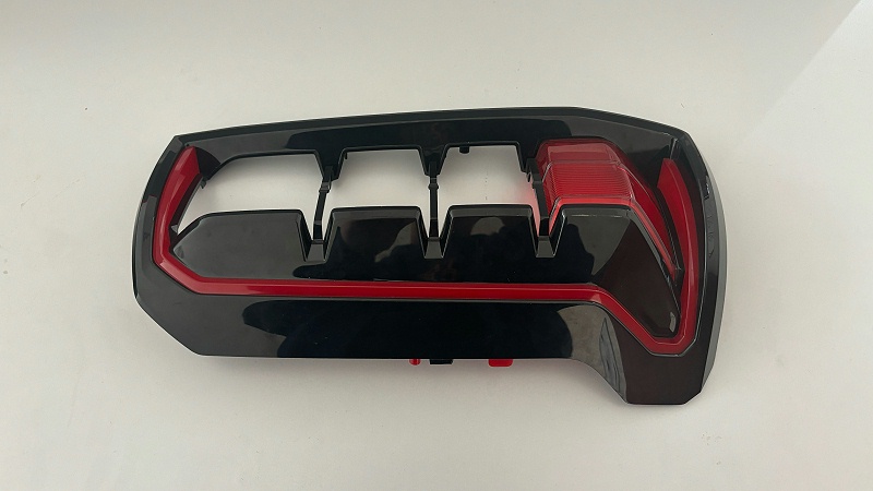 汽車后尾燈邊框用高光黑PC材料